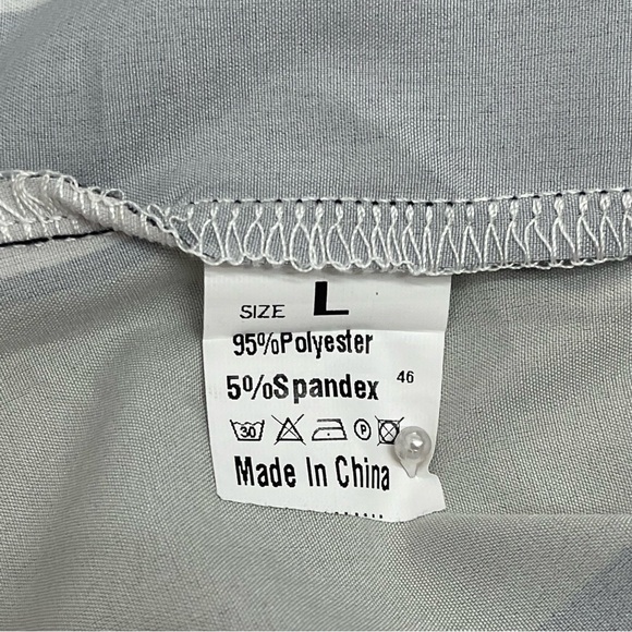 Women's Graphic Button Down Collared Long Sleeve Shirt L - Picture 3 of 6